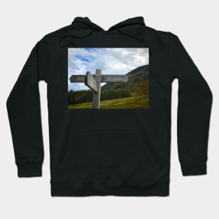 Sign to Ben Nevis Scotland. Hoodie